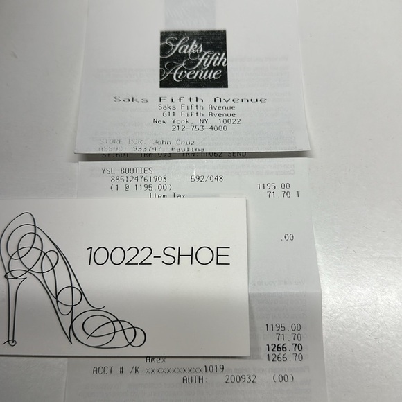 Saint Laurent YSL Ankle Boots Chelsea Boot Fringe Suede Tan Brown New Size 38 - Picture 13 of 13